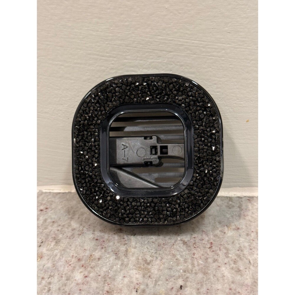 Bath & Body Works Black Rhinestone Gem Car Fragrance Holder Vent Clip